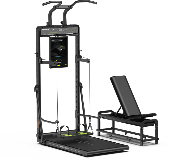 X1 Pro + Bench + Pull-up Assist System + Training Mat + Barbell Pad + Pilates Loop(Pair) + Safety Spotter Arms(Pair)